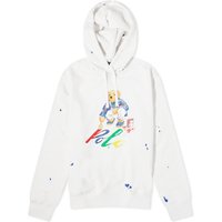 Dukserice Polo by Ralph Lauren Painting Bear Hoodie Bijela | 710926546001, 1