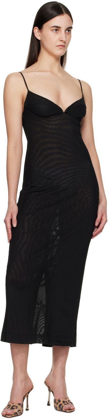 Haljina Miaou Miaou Florence Midi Slip Dress Crna | 5067PM1BLK, 3