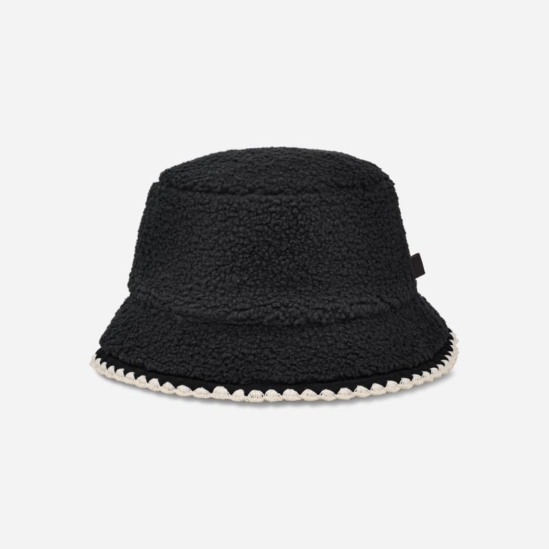 Šešir UGG Scalloped Bucket Hat Crna | 100914-BLK, 0