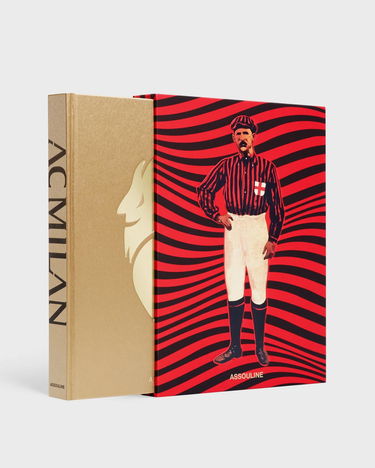 Knjiga i časopis ASSOULINE AC Milan (Classic) Sports Book Crvena | 9781649804082, 1