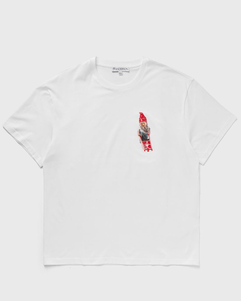 Majica kratkih rukava JW Anderson GNOME CHEST TEE Bijela | JT0214-PG0980-001