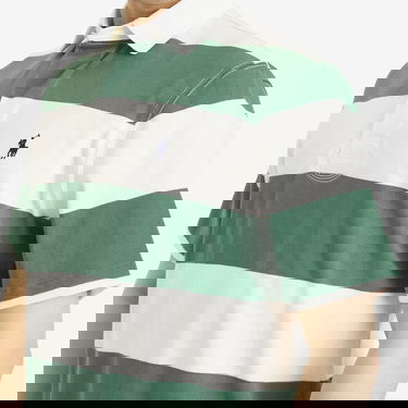 Polo majica Polo by Ralph Lauren Ralph Lauren Short Sleeve Rugby Polo Shirt, Large Zelena | 710964538002, 5