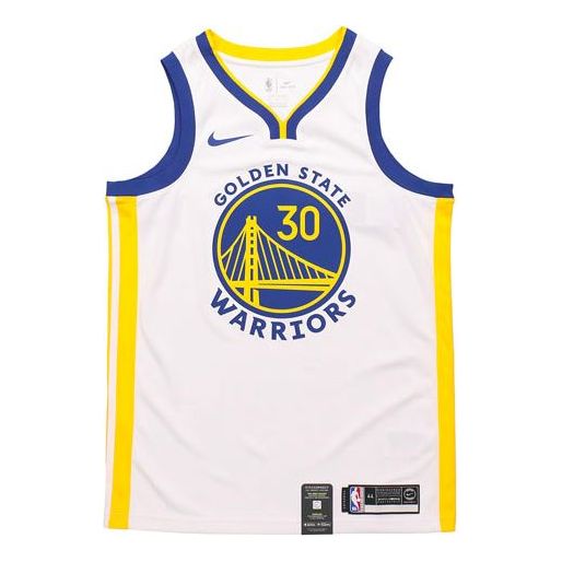 Dres Nike NBA Swingman Jersey Golden State Warriors Stephen Curry Bijela | AV4945-101