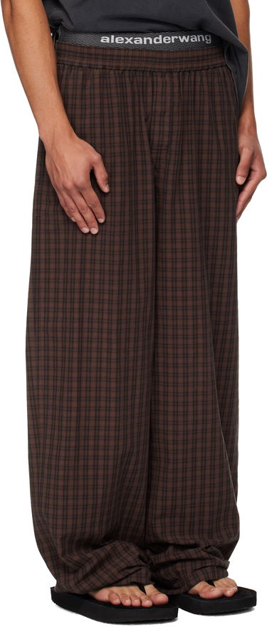 Hlače Alexander Wang Alexander Wang Relaxed Trousers Plava | 6WC3254885, 4