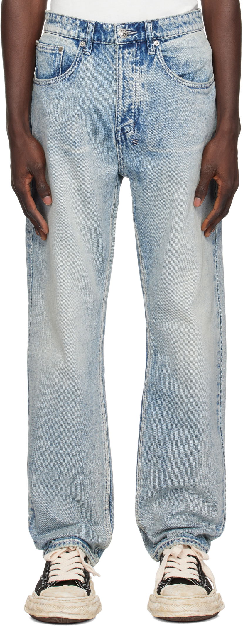 Jeans Ksubi Ksubi Anti K Punk Jeans Plava | MSP23DJ048