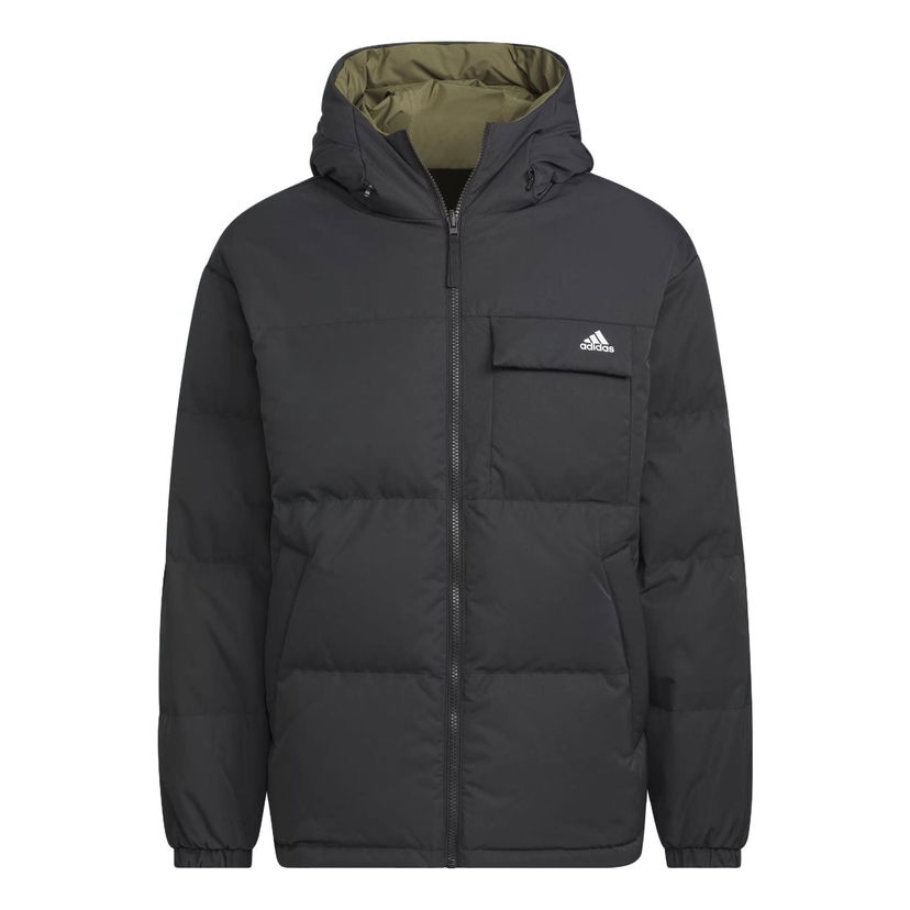 Pernata jakna adidas Originals Reversible Down Jacket Crna | IV7569