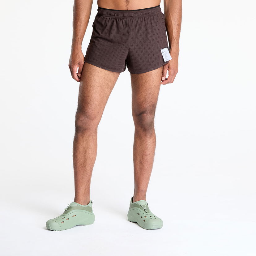 Kratke hlače Satisfy Satisfy Space-O 2.5 Distance Shorts Smeđa | 12001-DM