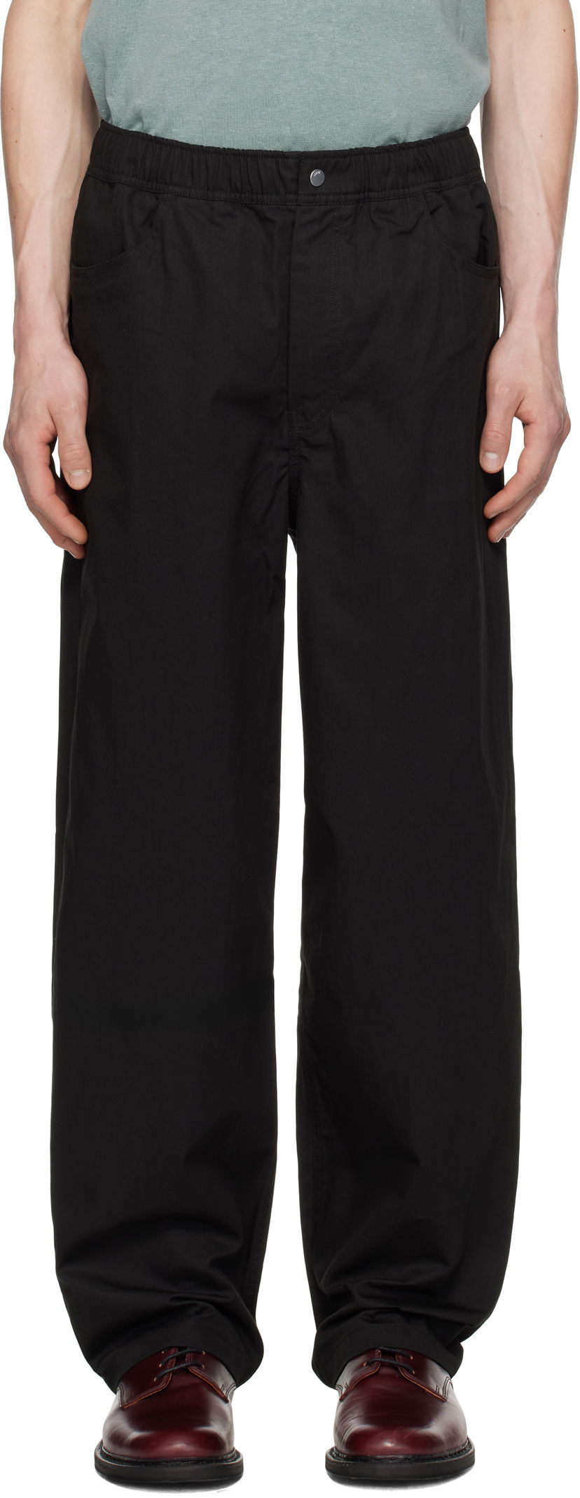 Hlače NORSE PROJECTS Norse Projects Ragnar Fine Broken Twill Trousers Crna | N25-0417