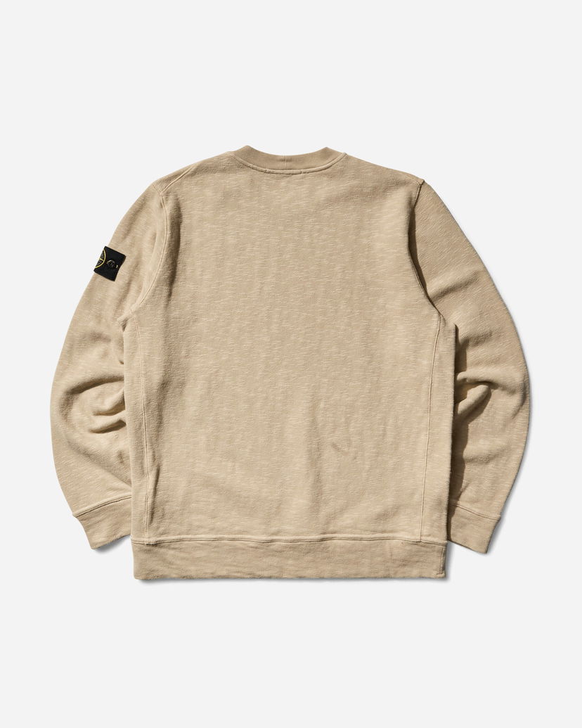 Dukserice Stone Island Brushed Heavy Cotton Jersey Sweatshirt Bež | K2S15-6100053-S0238 V009A