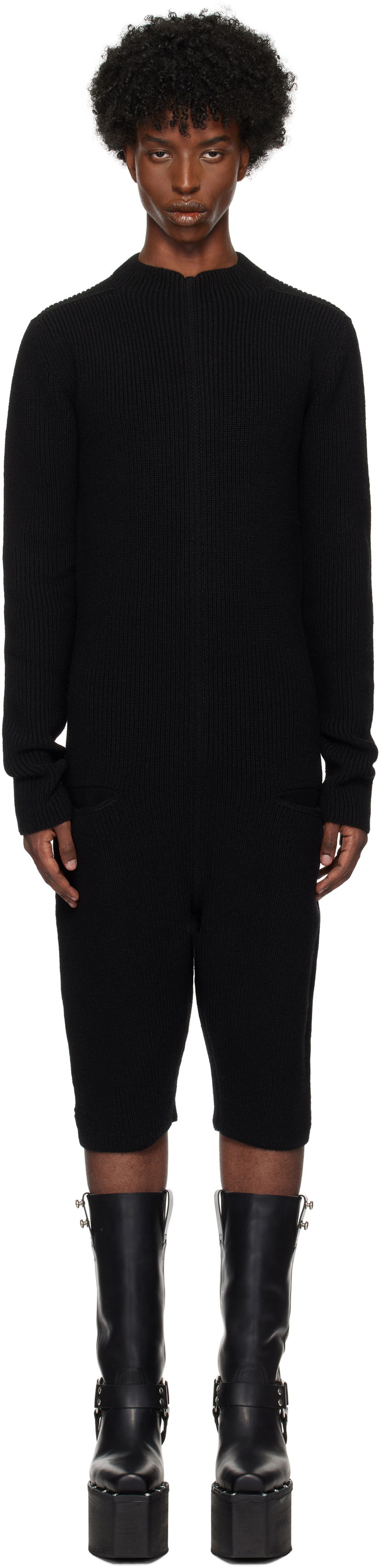 Kombinezon Rick Owens Jumpsuit Crna | RR02D6697 KWV
