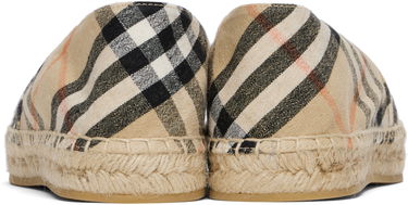 Odjeća Burberry Burberry Check Mews Espadrilles Bež | 8109180, 1