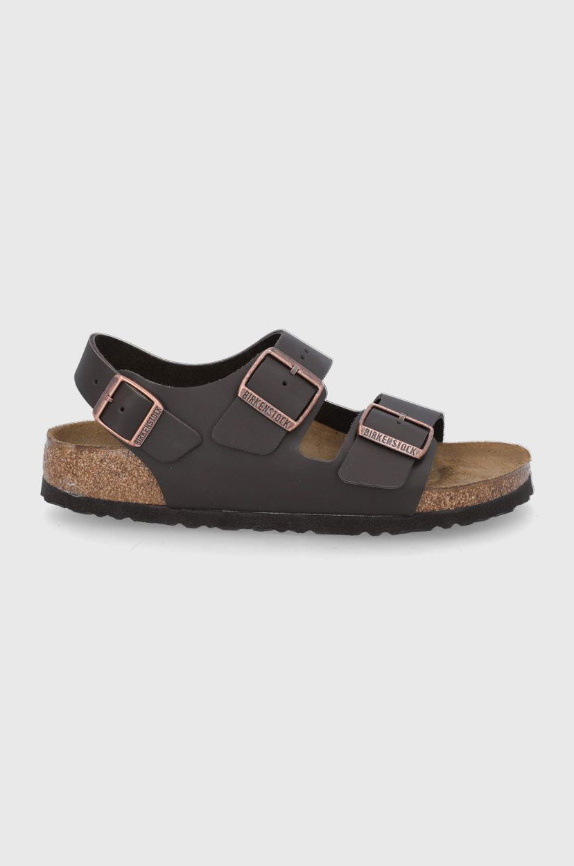 Tenisice i cipele Birkenstock Birkenstock Milano Leather Sandals Smeđa | 34103