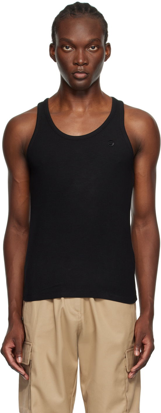 Majica bez rukava Coperni Embroidered Logo Tank Top Crna | COPJS12F5006MEN