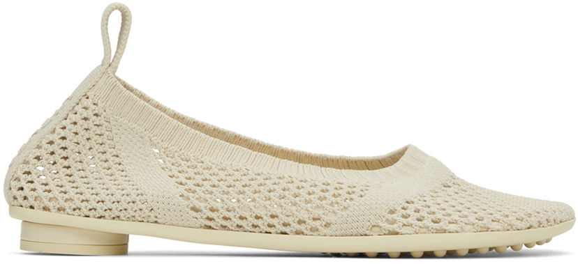 Odjeća Bottega Veneta Bottega Veneta Atomic Ballerina Flats Bež | 787053 V3XY0