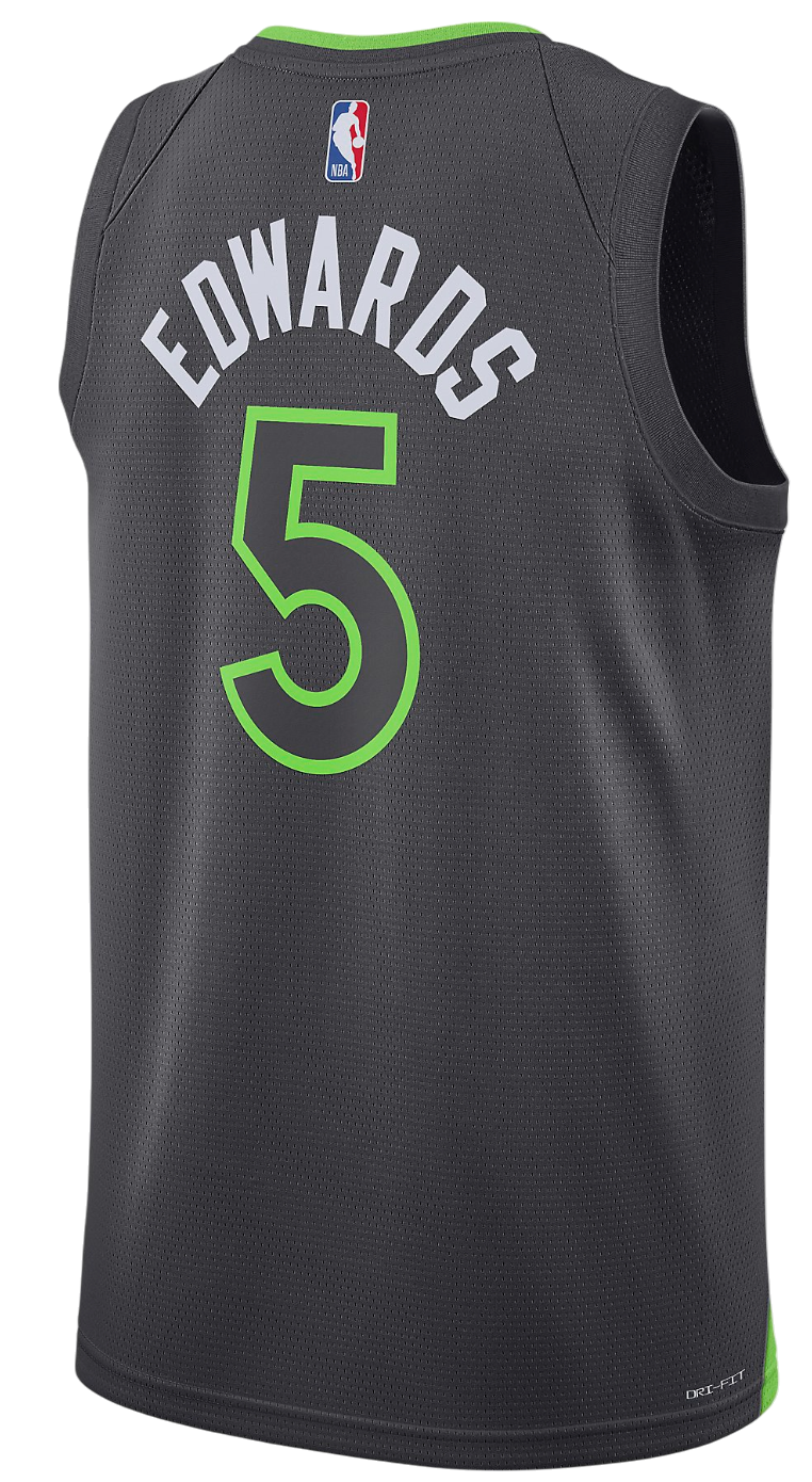 Dres Jordan Jordan NBA Minnesota Timberwolves Statement Edition Swingman Jersey Siva | do9534-065, 1