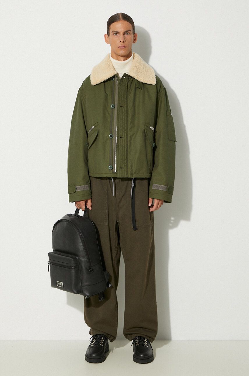 Bomber jakna KENZO Army Blouson Jacket Zelena | FE65BL1499OB.51, 1