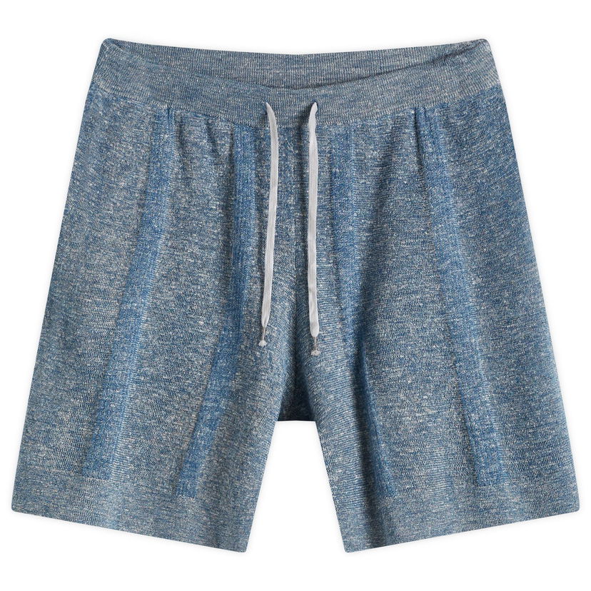 Kratke hlače Maison Margiela Maison Margiela Knitted Stripe Shorts, Size Large Plava | S50MU0077M13097529F
