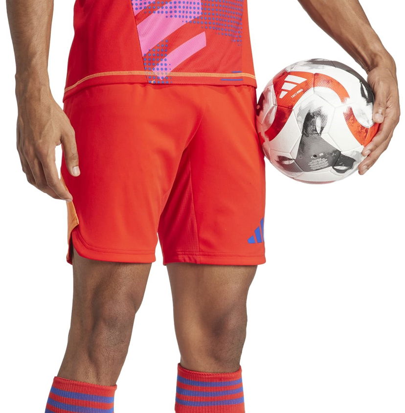Kratke hlače adidas Originals adidas T24 P GK SHO Crvena | in0449
