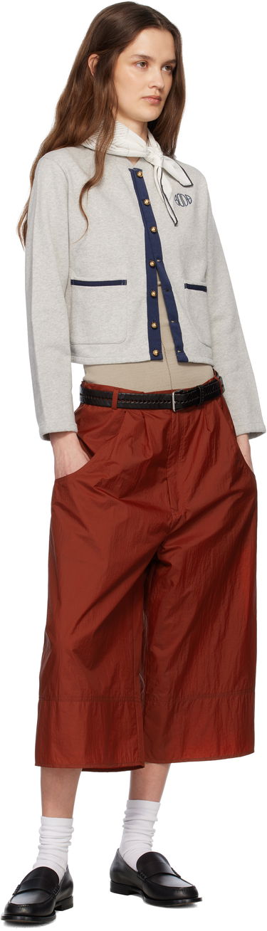 Džemper Bode Bode Heathered Cropped Cardigan Siva | WRS25CS019, 4