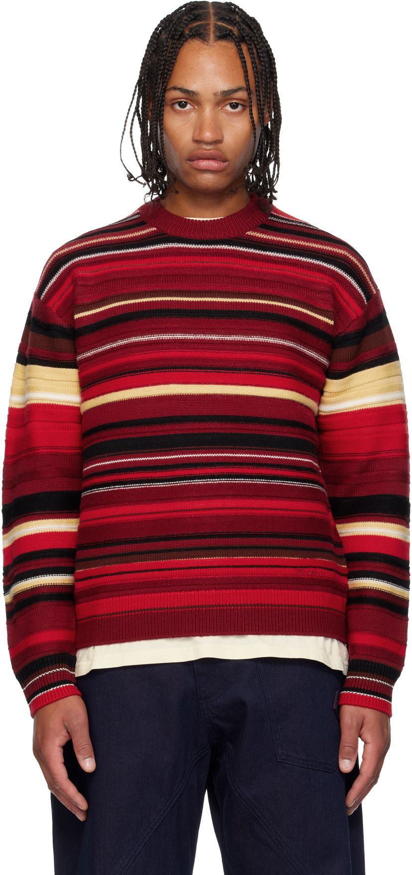 Džemper JW Anderson JW Anderson Multi Stripe Sweater Višebojno | KW1432-YN0008