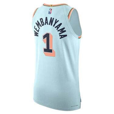 Majica bez rukava Nike Authentic Victor Wembanyama San Antonio Spurs City Edition Basketball Jersey 2024/25 Plava | FQ4482-474, 2