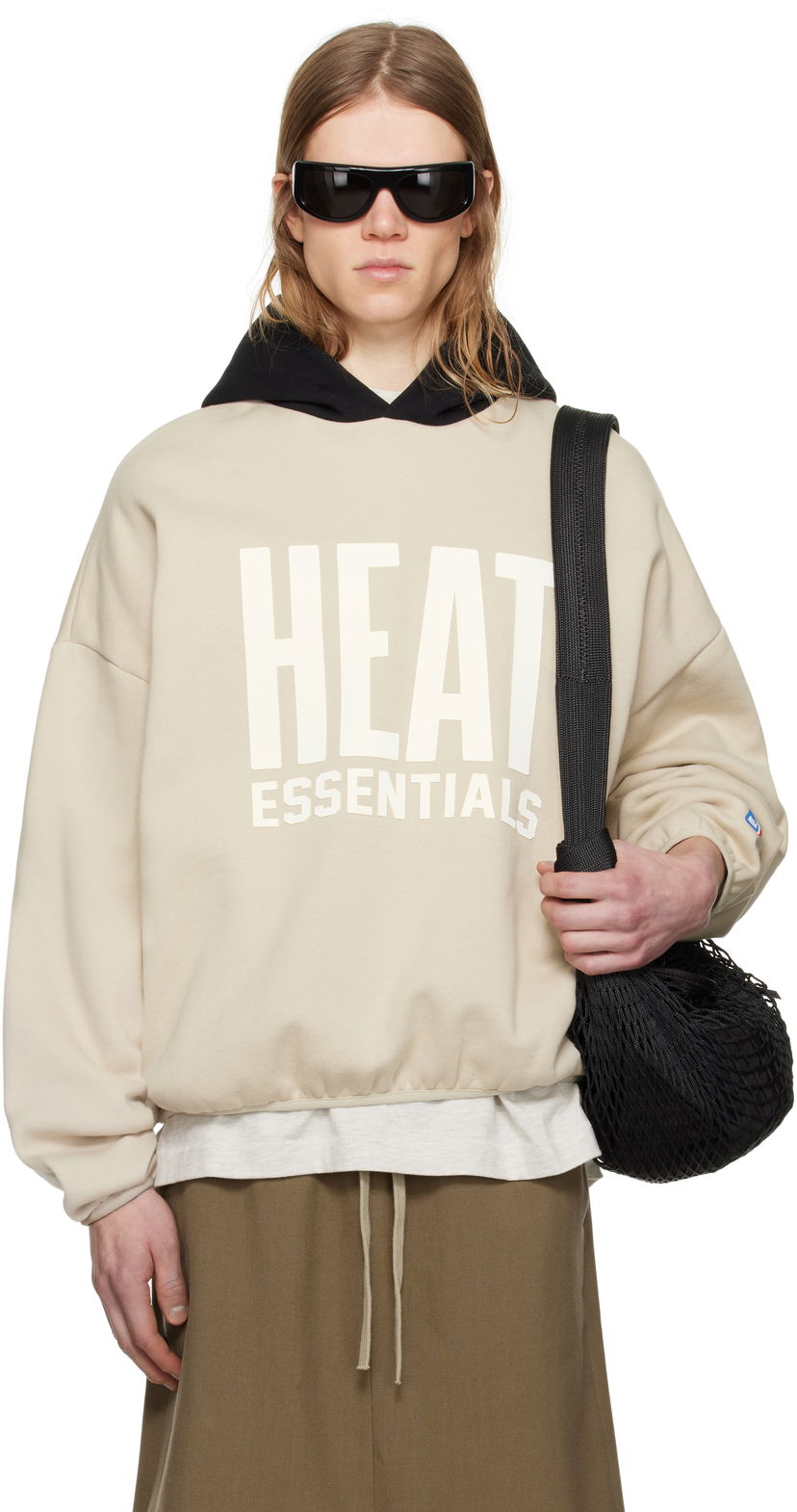 Dukserice Fear of God ESSENTIALS NBA Heat Pull Over Hoodie Bež | 192AL246302F