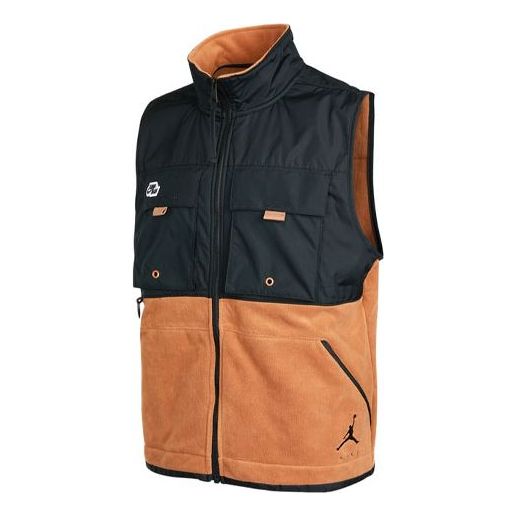 Prsluk Jordan Jordan Jumpman Fleece Lined Vest Smeđa | DC9662-256
