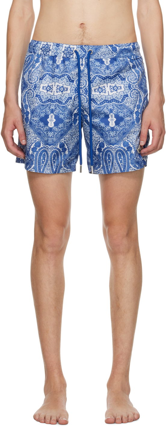 Kupaći kostimi Moncler Bandana Print Swim Plava | I20912C000025972V, 0