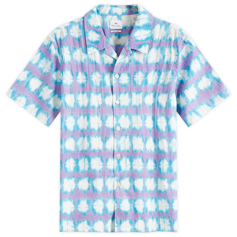 Košulja Paul Smith Paul Smith Men's Dyed Vacation Shirt Plava | M2R-695U-N22104-44