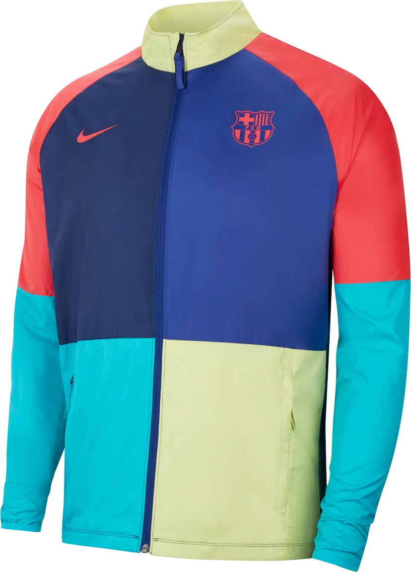 Jakna Nike FC Barcelona Academy Woven Soccer Jacket Višebojno | ci9529-457