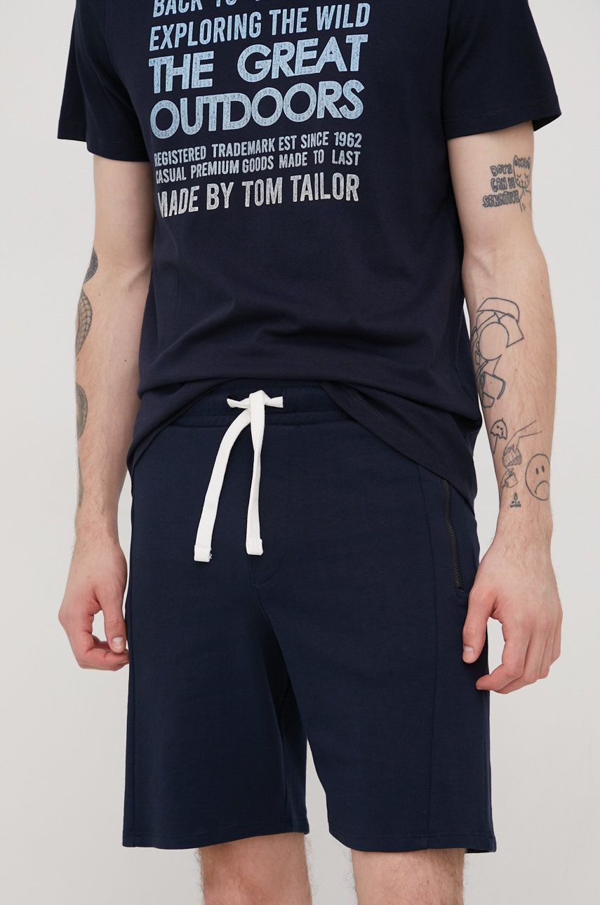 Kratke hlače TOM TAILOR Shorts Tamnoplava | 1031375.10668, 0