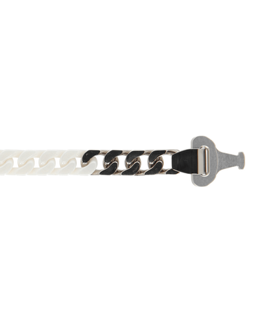 Ogrlica 1017 ALYX 9SM Ceramic Buckle Chain Necklace Bijela | AAUJW0120OT01 WTH0001, 4