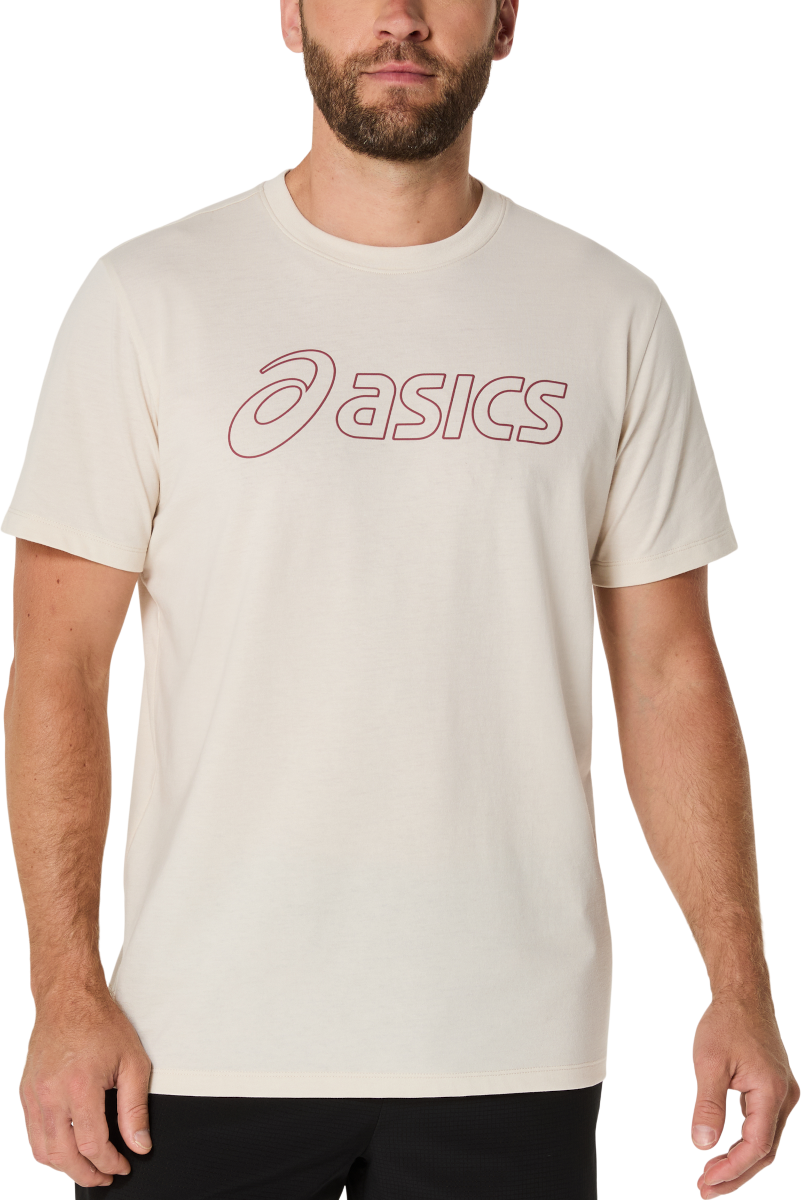 Majica kratkih rukava Asics Big Logo Graphic Short Sleeve T-Shirt Bež | 2031e188-201