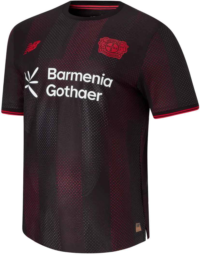 Dres New Balance Bayer 04 Leverkusen Home Jersey 2025/26 Crna | mt230540-hme