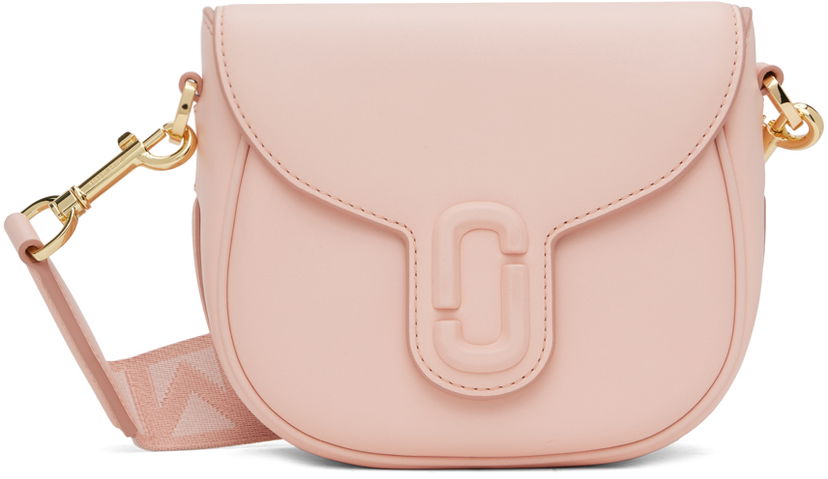 Torba za rame Marc Jacobs Marc Jacobs 'The J Marc' Small Saddle Bag Ružičasta | 2S3HMS003H03