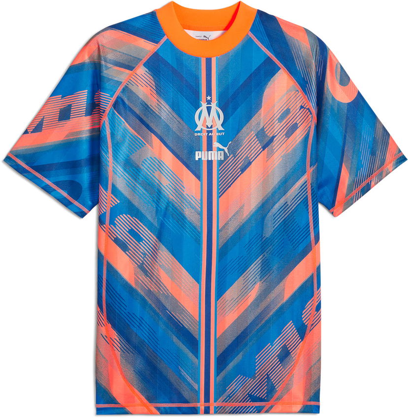 Dres Puma Olympique Marseille ftblStatement Retro Jersey Plava | 778282-04