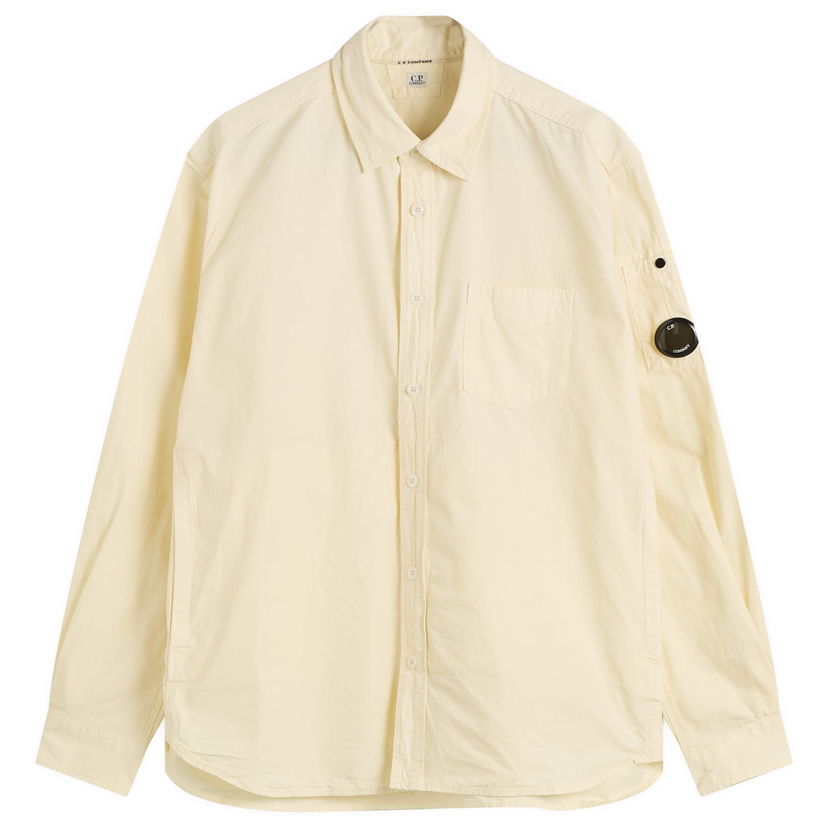 Košulja C.P. Company Microreps Lens Shirt, Size Large Žuta | 19CMSH270A-110324G-402