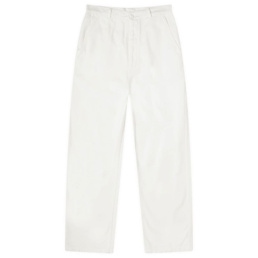 Jeans Maison Margiela Canvas in Off White Bijela | SH2KA0005-S30653-101
