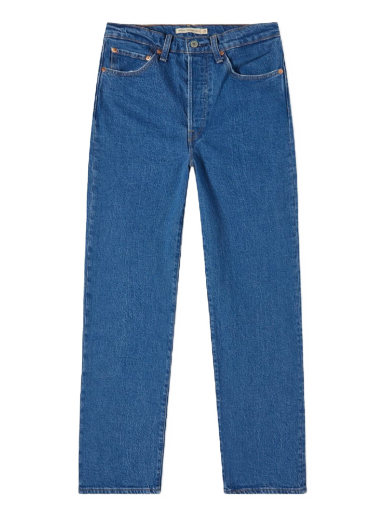 Jeans Levi's Ribcage Straight Ankle Jeans Plava | 72693-0117