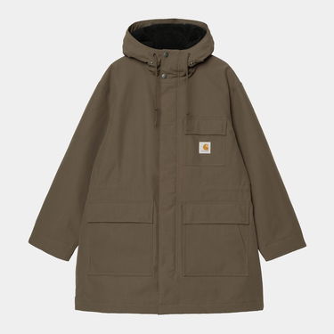 Parka Carhartt WIP Siberia Hooded Parka with Faux Fur Lining Vitola Zelena | I035365_5, 7