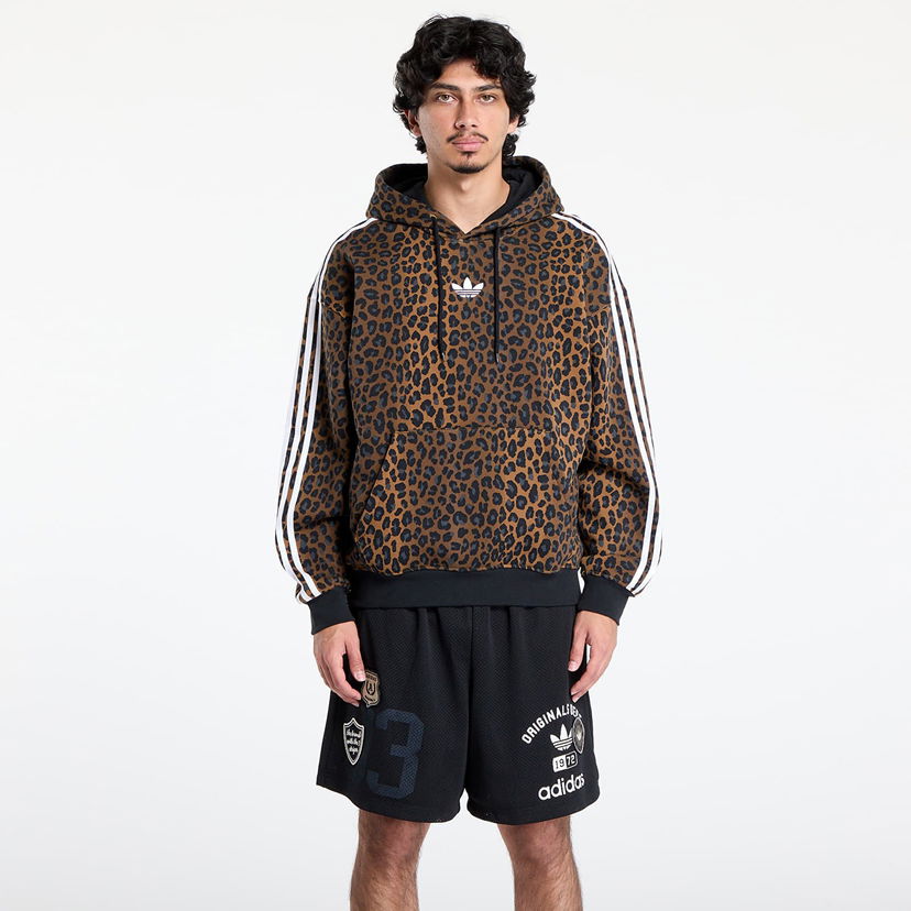 Dukserice adidas Originals Graphic Lo Hoodie Smeđa | JV7560
