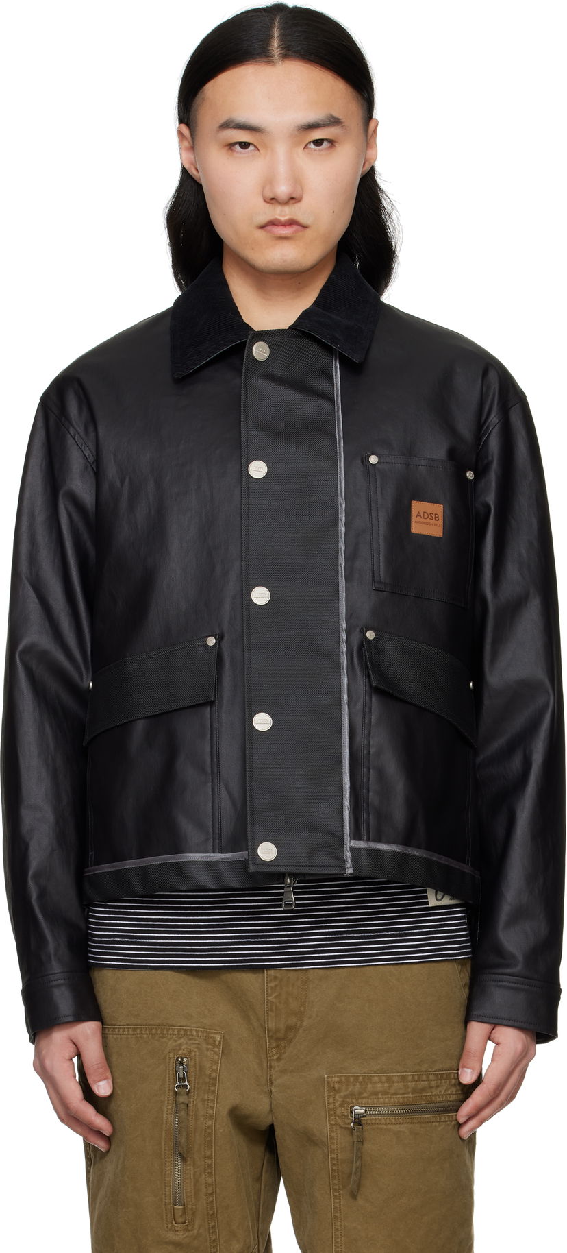 Jakna Andersson Bell Andersson Bell Dawoori Inside Out Jacket Crna | awa674m