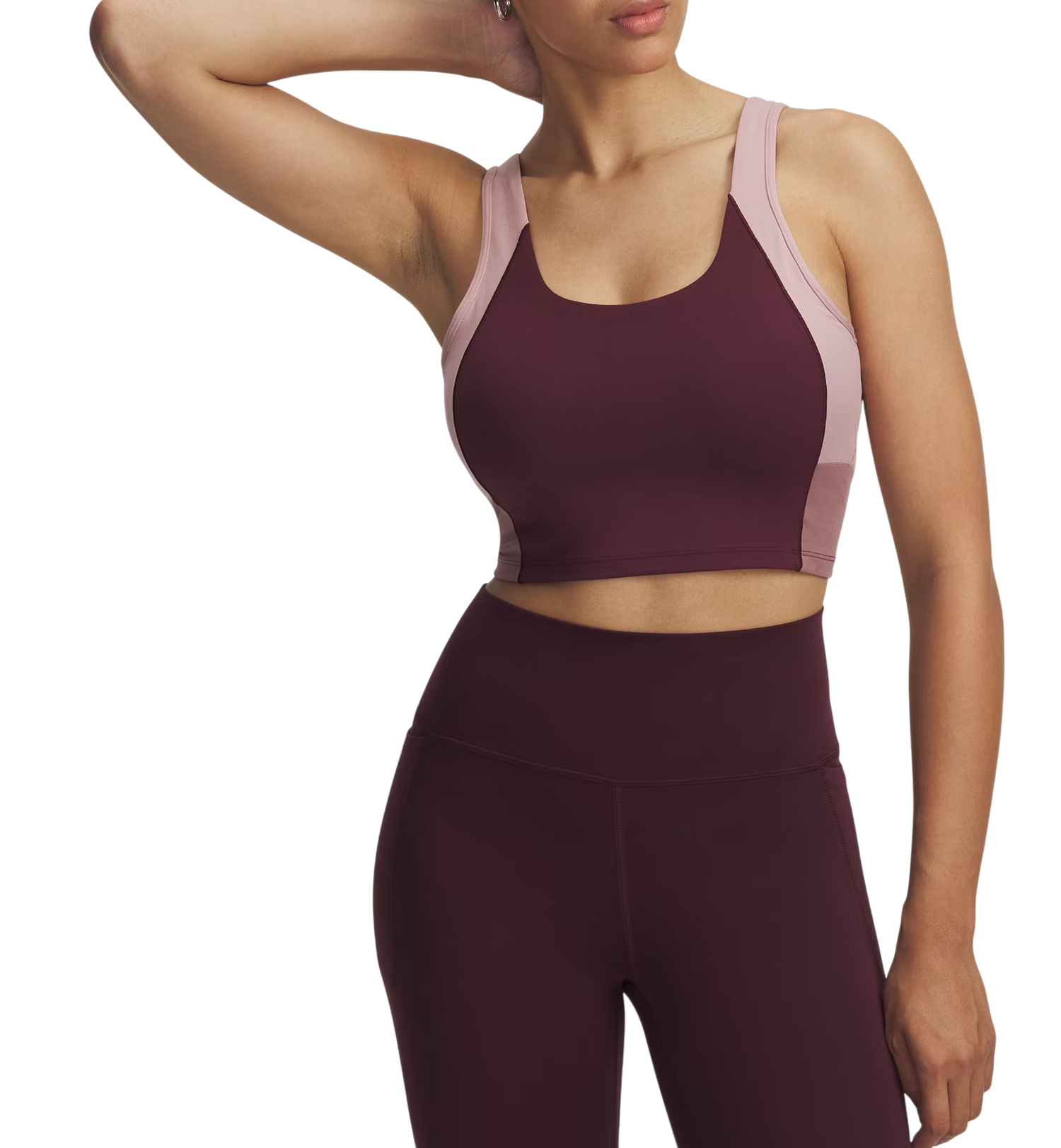 Crop top Under Armour Meridian Colorblock Tank Tamnocrvena | 6004001-651, 0