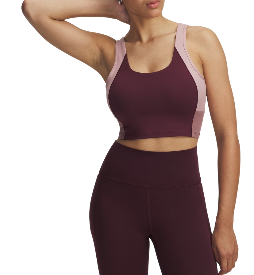 Crop top Under Armour Meridian Colorblock Tank Tamnocrvena | 6004001-651