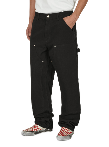 Hlače Carhartt WIP Double Knee Crna | I031501 8902