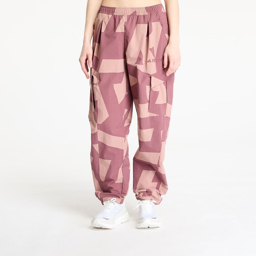 Cargo hlače adidas Performance Terrex Xploric Printed Cargo Pants Ljubičasta | JE9430