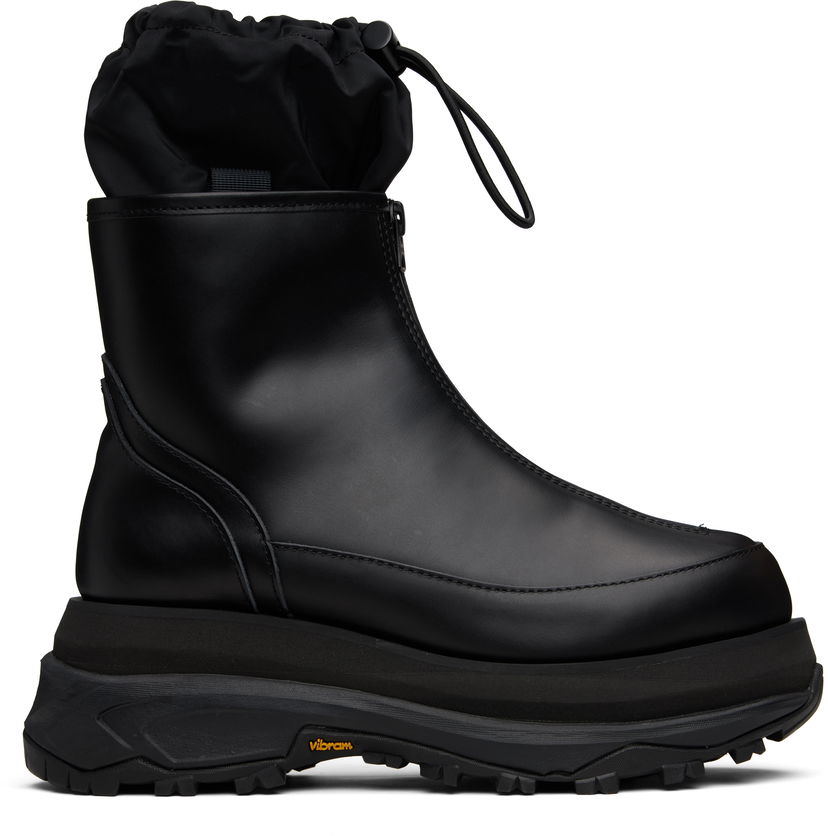 Tenisice i cipele sacai sacai Zip Up Boots Crna | 25-08087