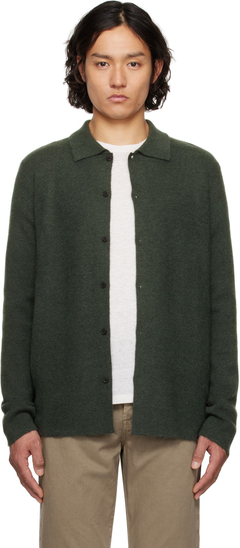 Džemper The Row The Row Iverson Cardigan Zelena | 874-Y363