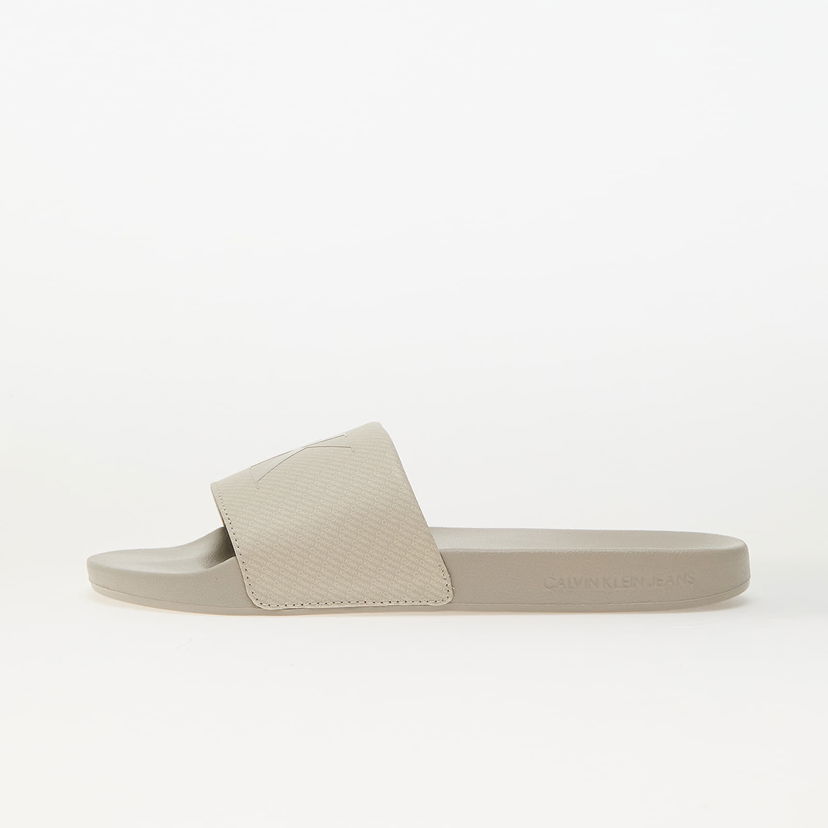 Tenisice i cipele CALVIN KLEIN Slide Aop Print Beige Bež | YM0YM01269 ACF