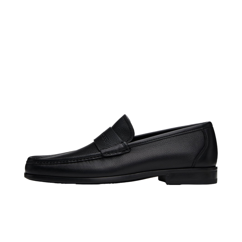 Tenisice i cipele FERRAGAMO Signature Leather Loafers Crna | 768164